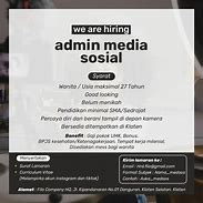 Lowongan Admin Slot 2022 Jakarta Pusat Facebook Hari Ini Facebook