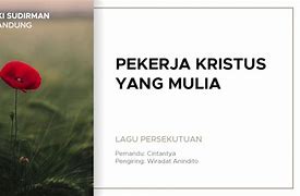 Pekerja Kristus Yang Mulia